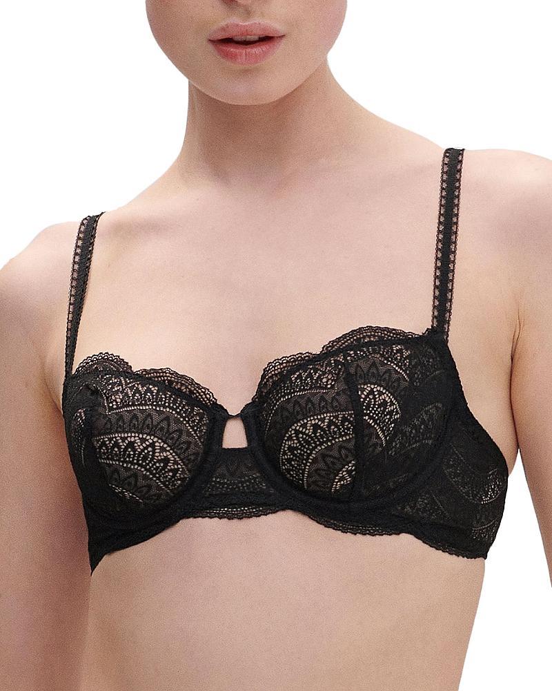 Karma Demi-Cup Convertible Lace Bra Product Image