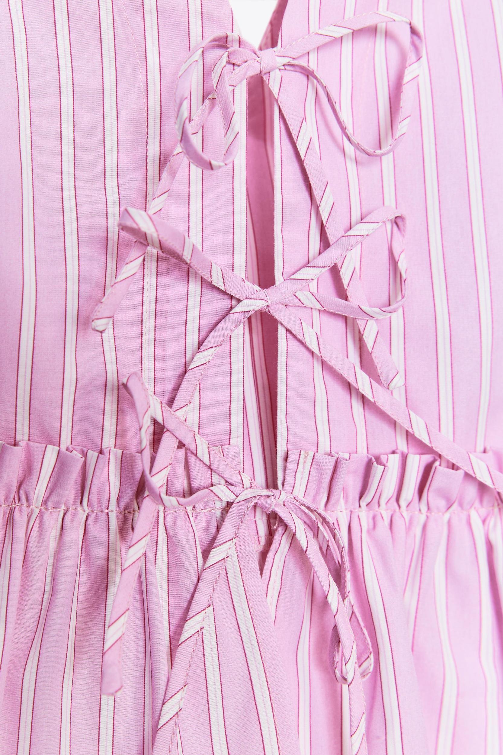 STRIPED TIE TOP Product Image