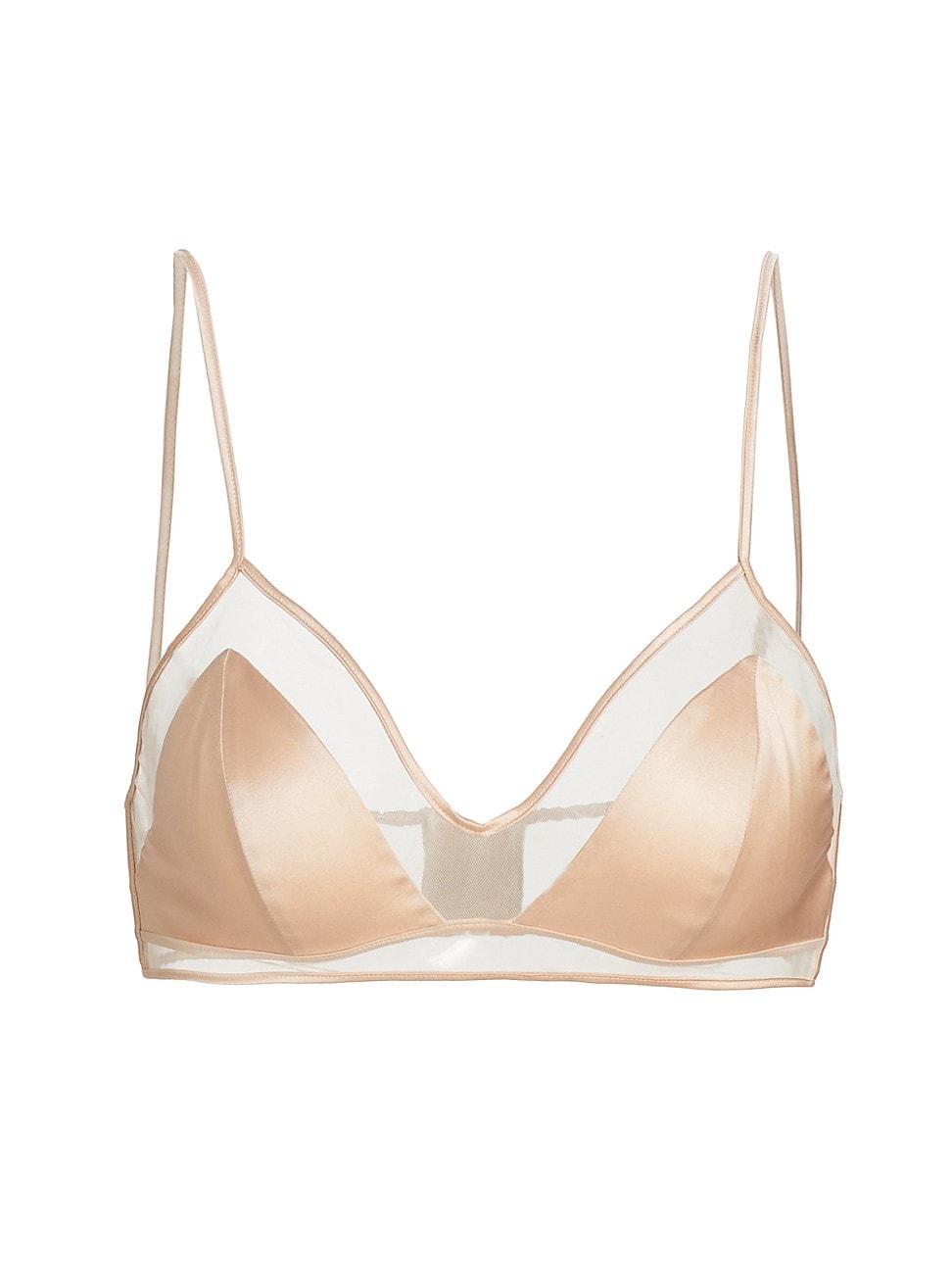 Womens Peep Show Soft Bra Product Image