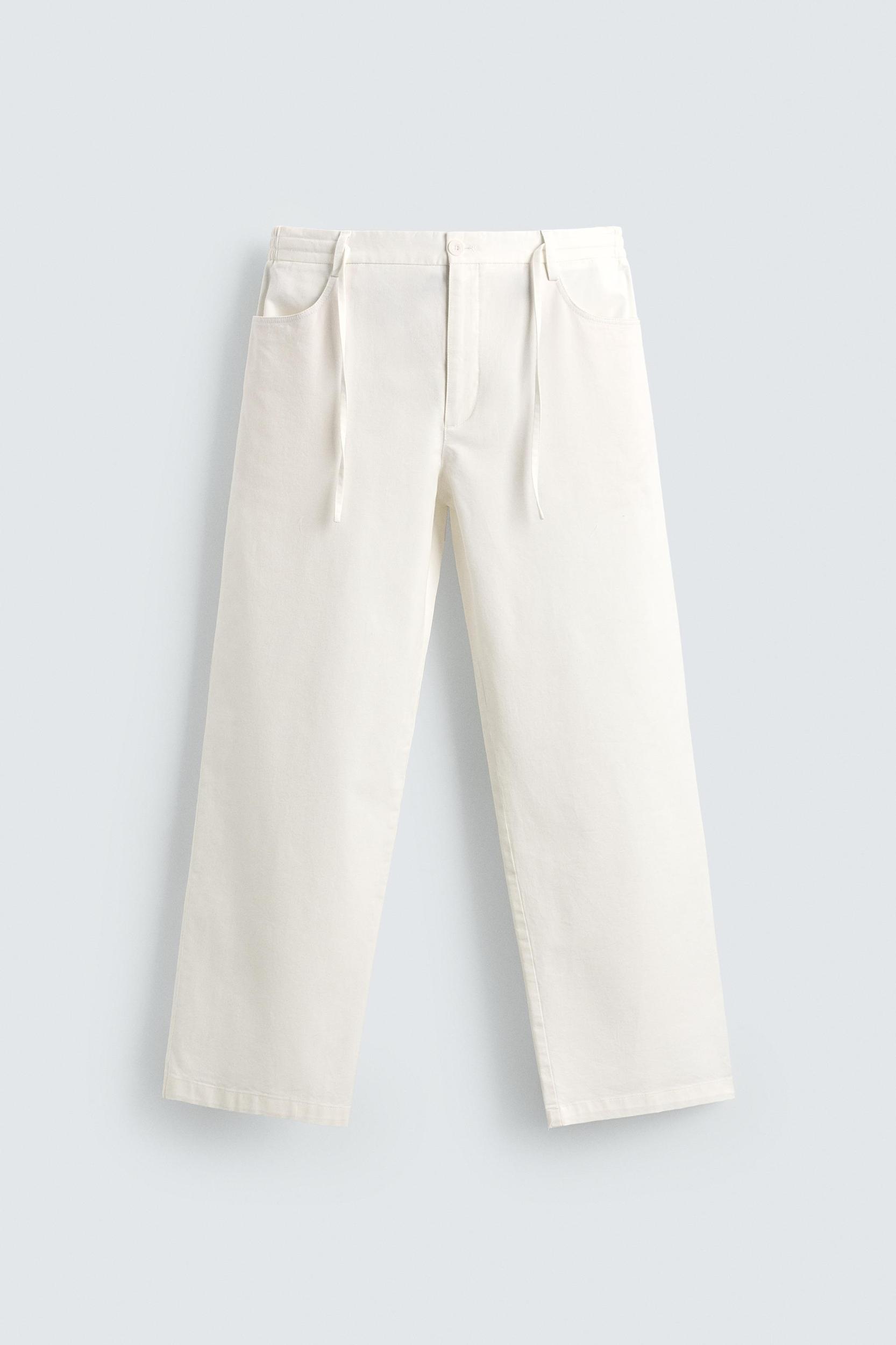 RELAXED FIT FLOWY PANTS Product Image