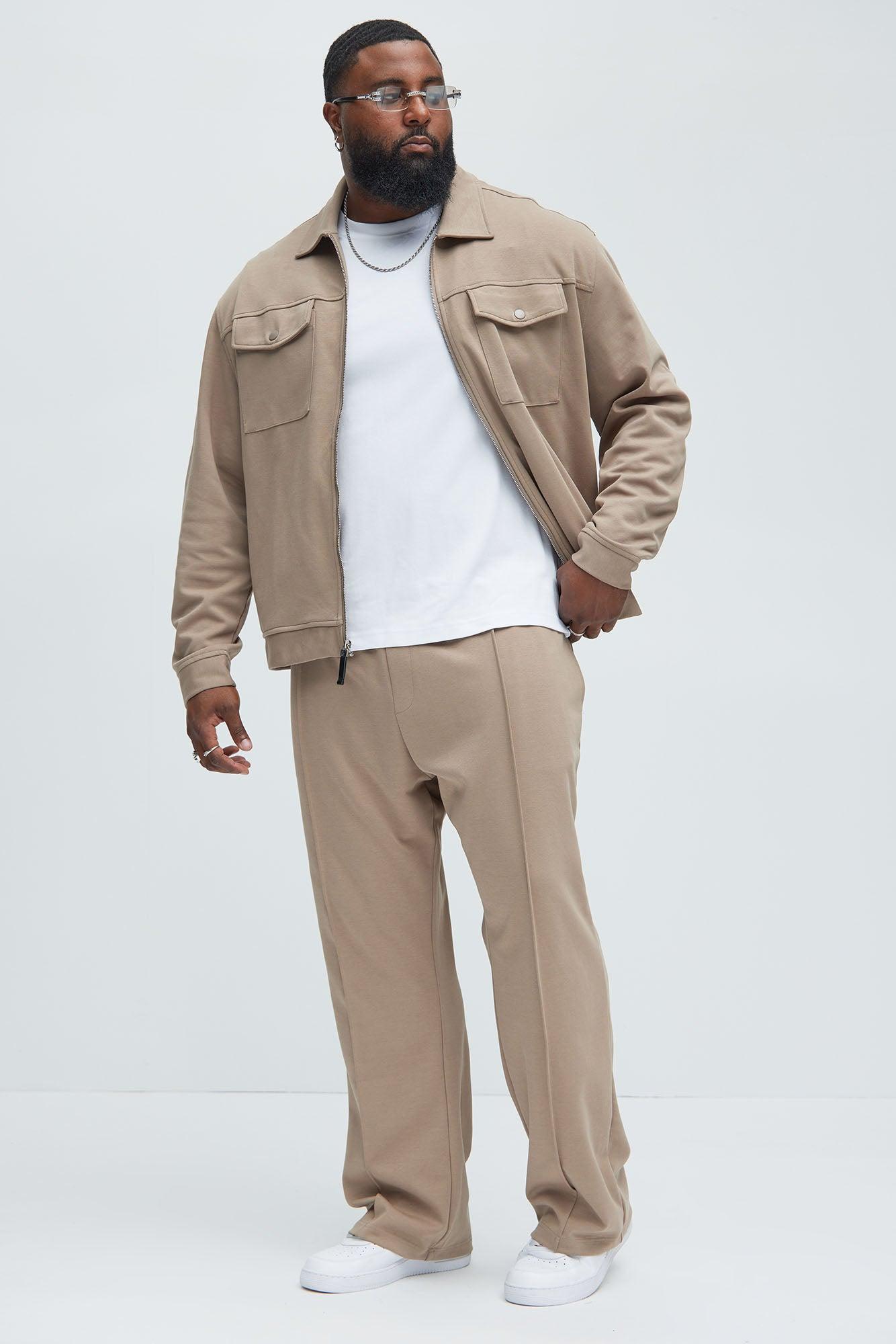 Ryan Interlock Sweatpants - Tan Product Image