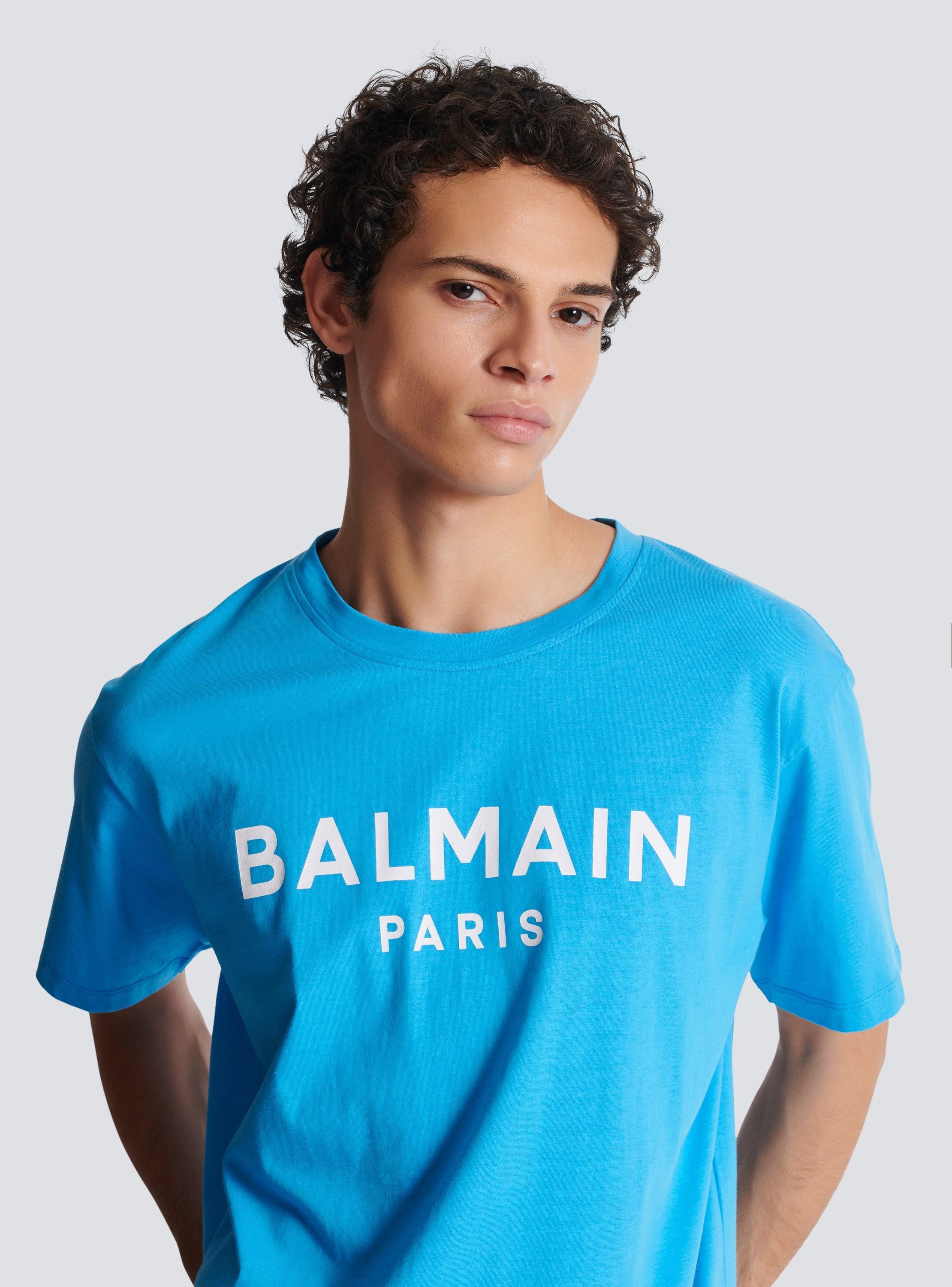 Straight-cut Balmain printed T-shirt Product Image