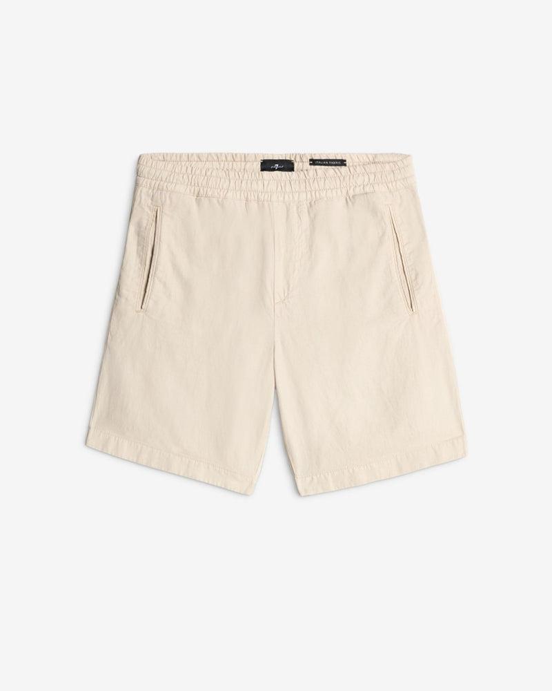 Linen Blend Jogger Short Product Image