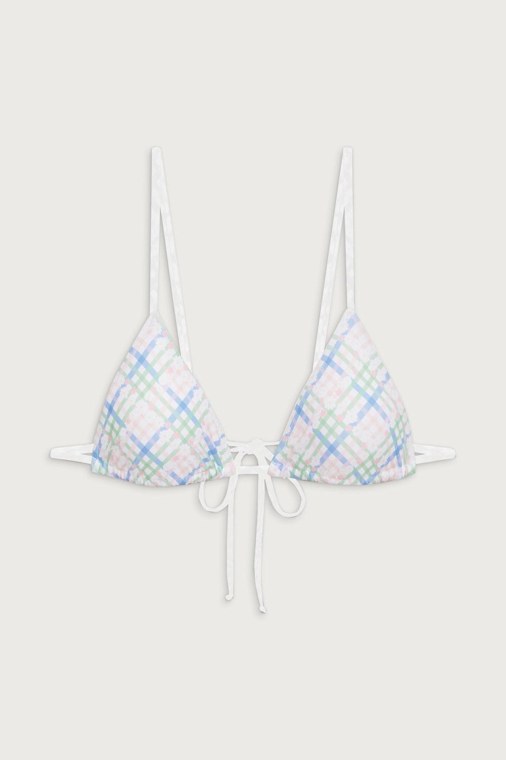 Lumia Triangle Bikini Top - Cottage Meadow Product Image