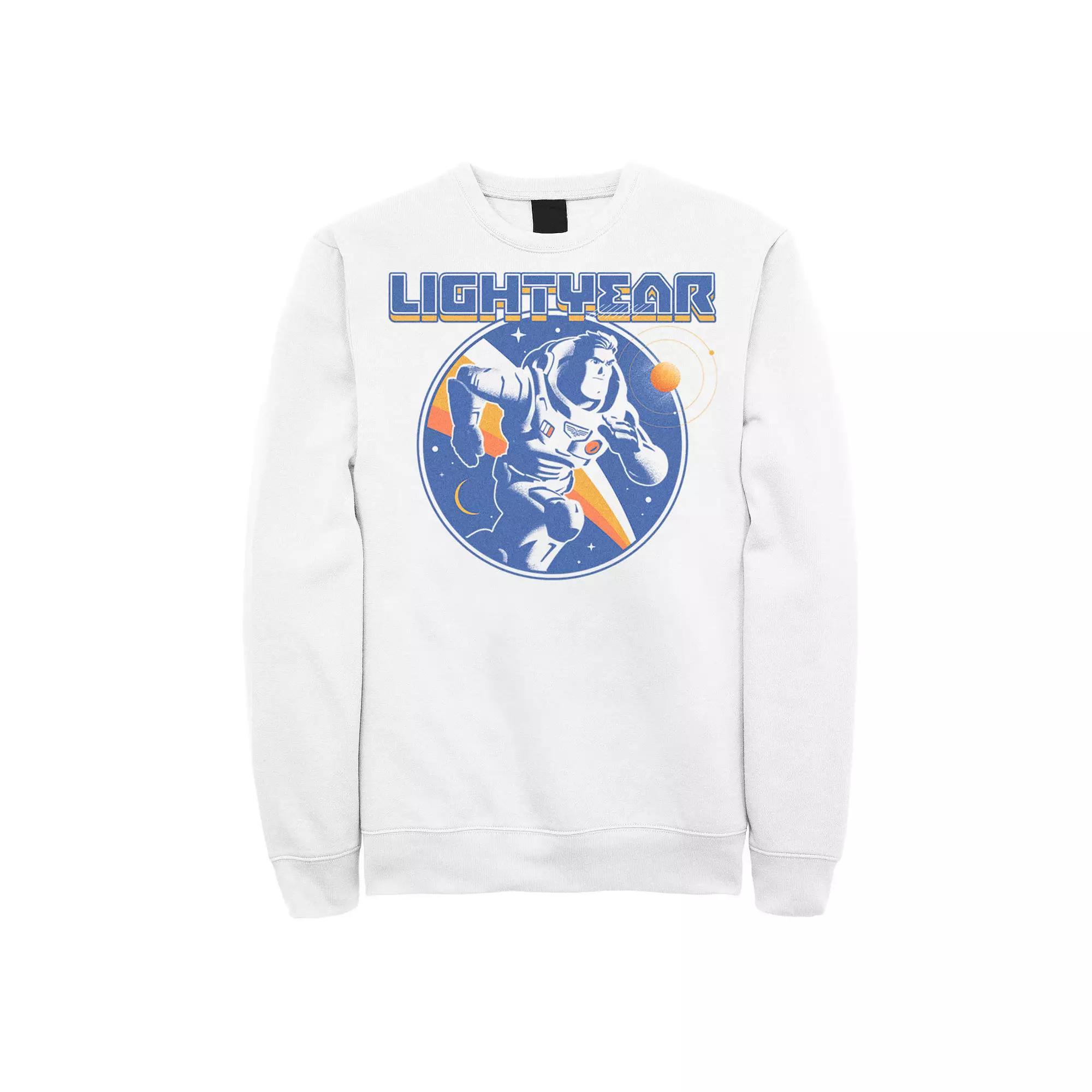 Disney / Pixar's Lightyear Men's Running At Space And Stars Sweatshirt,  Product Image