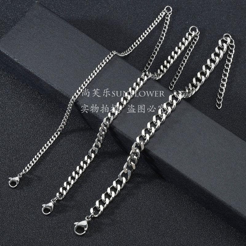 Chunky Chain Stainless Steel Bracelet Product Image