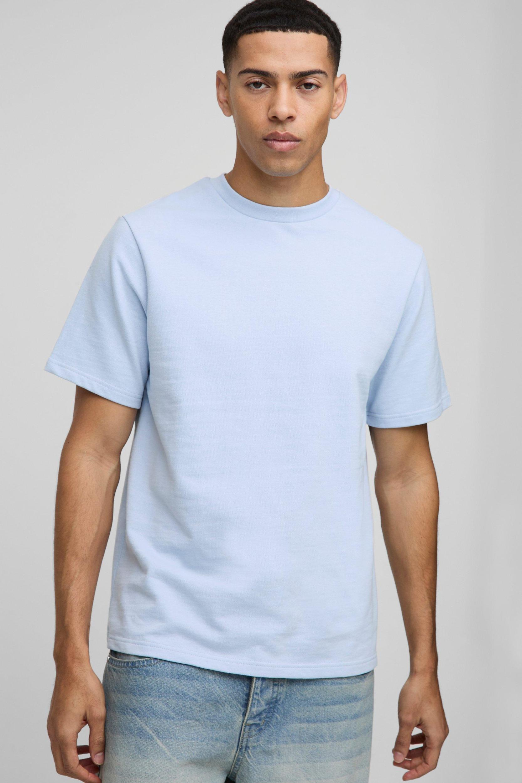 Regular Fit Heavyweight T-Shirt | boohooMAN USA Product Image