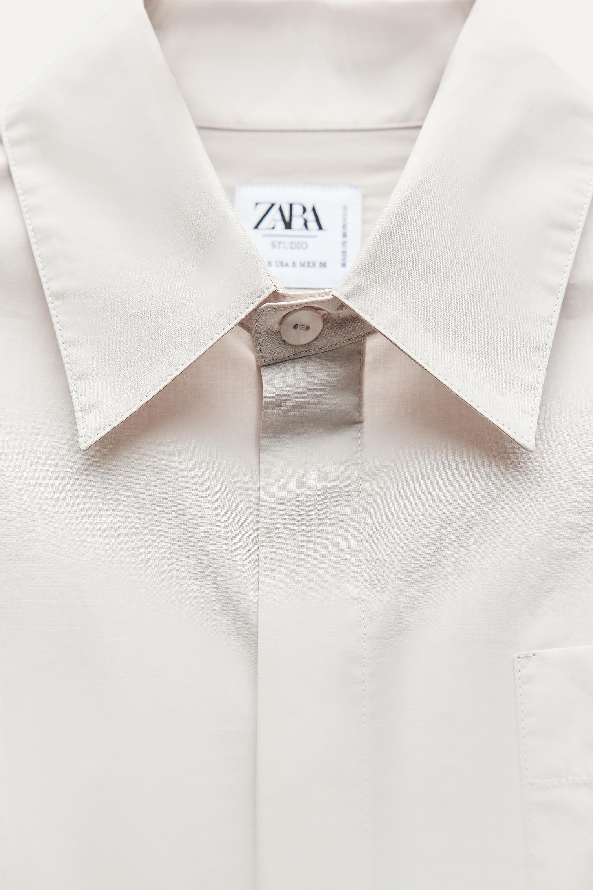 CROPPED POPLIN SHIRT LIMITED EDITION Product Image