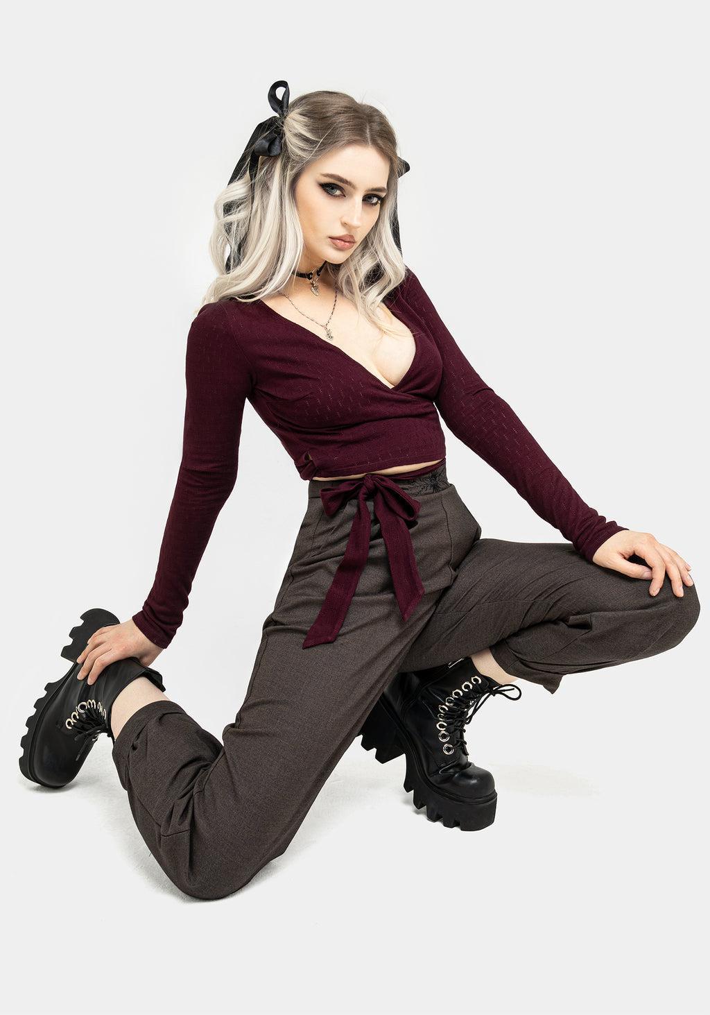 Mystic Embroidered Balloon Trousers Product Image