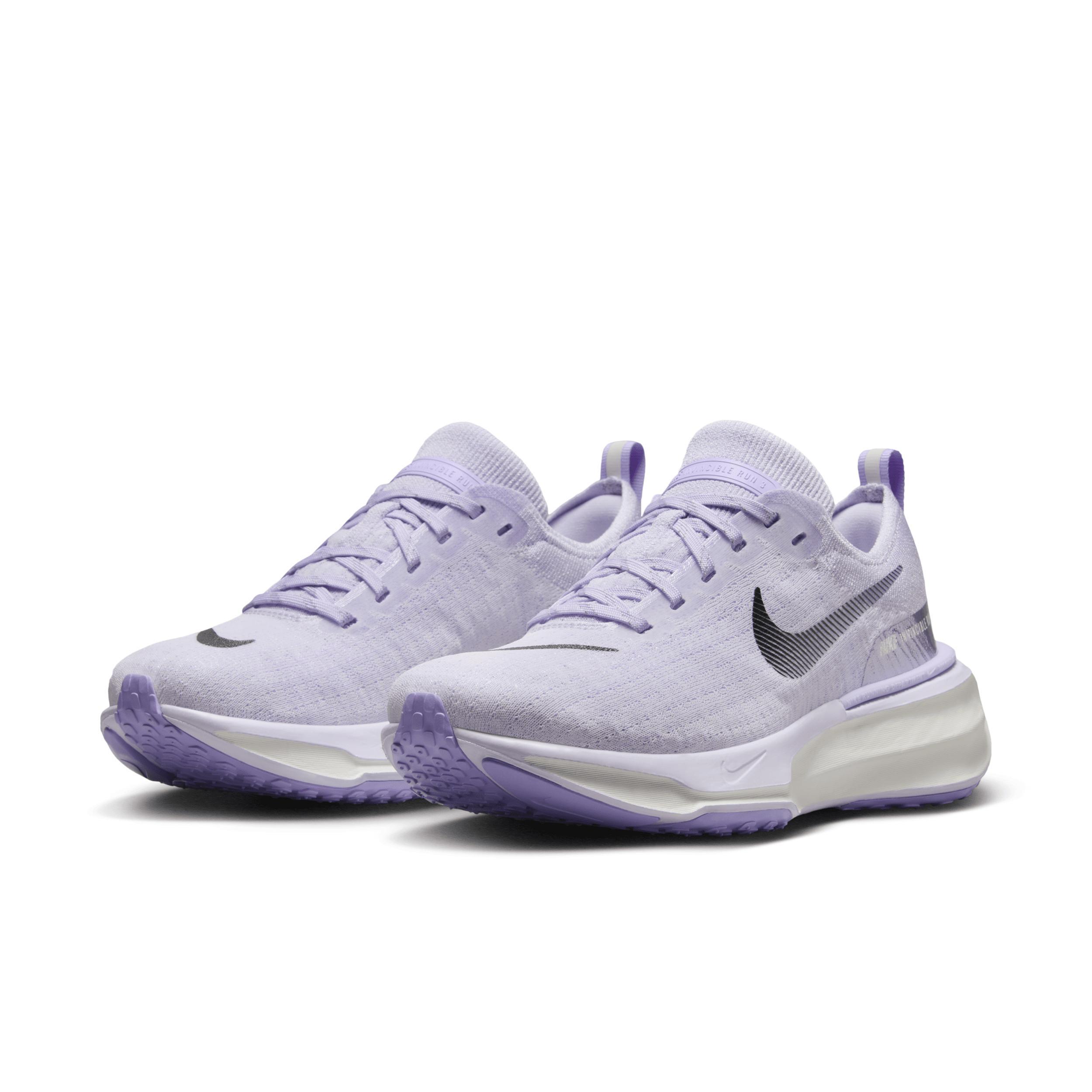 Nike Womens Air ZoomX Invincible Run 3 Flyknit Running Shoes (Extra Wide Width 2E) Product Image