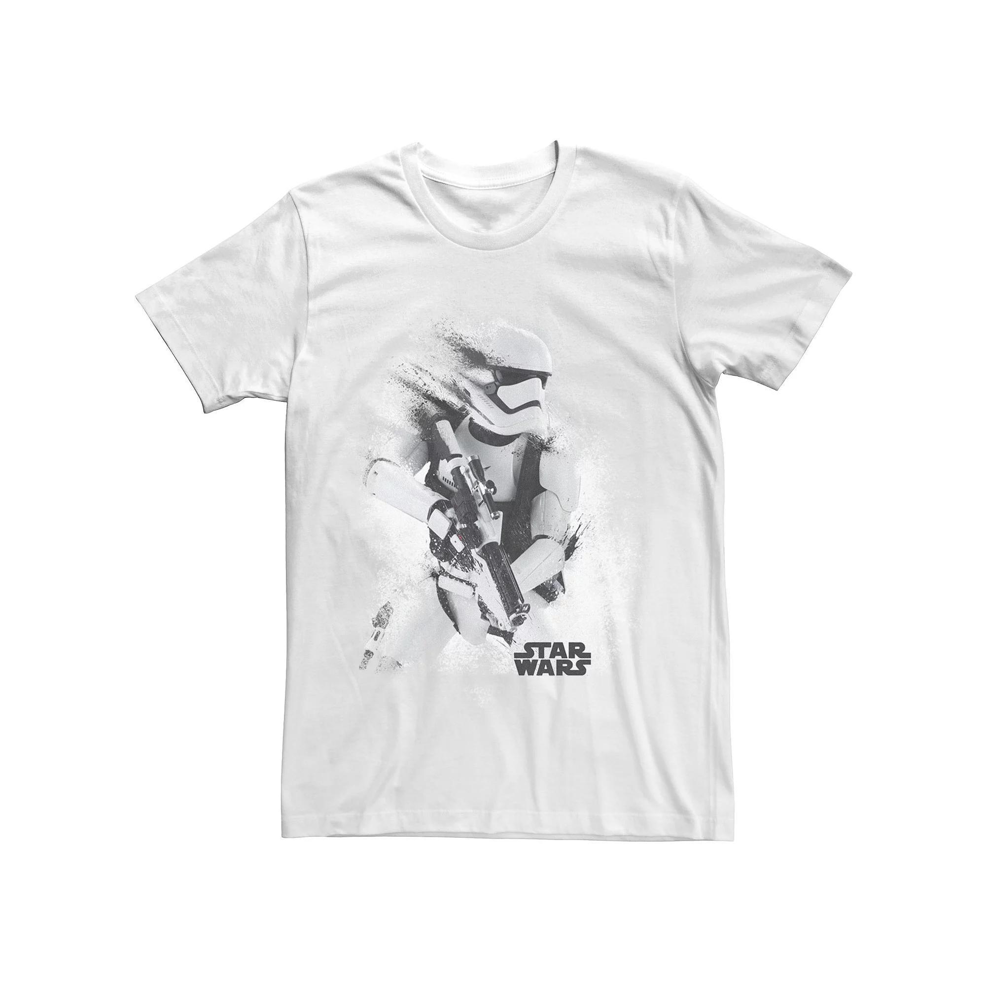 Men's Star Wars The Force Awakens Splatter Stormtrooper Tee,  Product Image