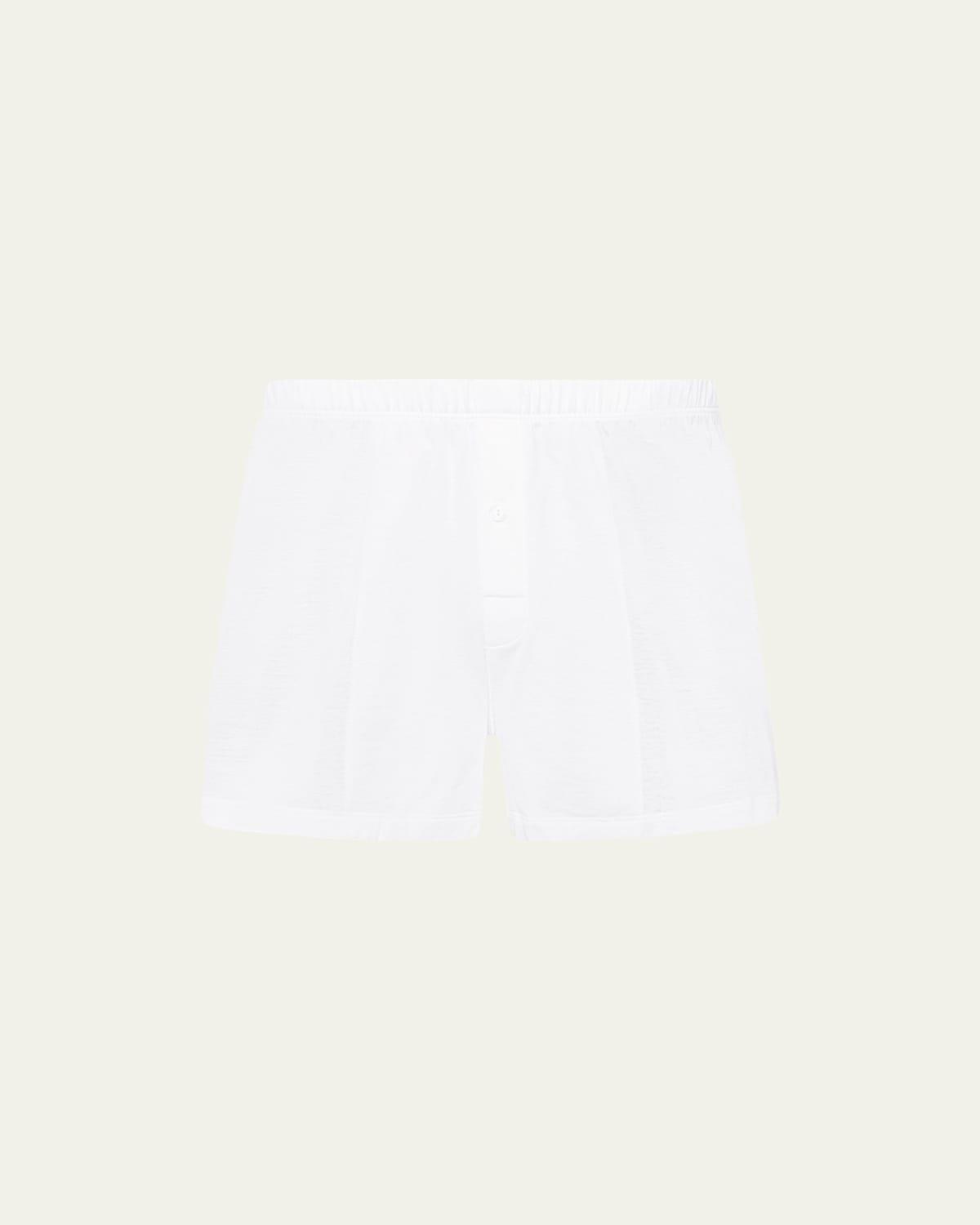 Mens Sporty Mercerized Cotton Boxers Product Image