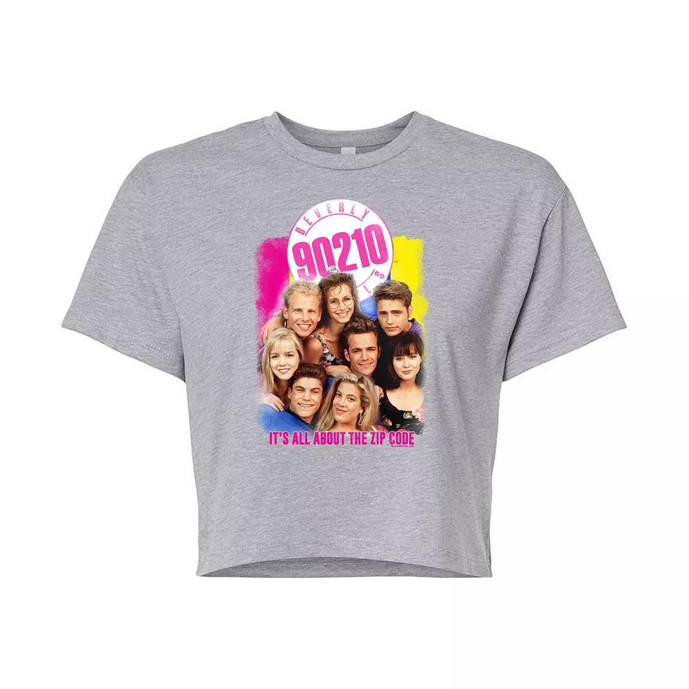 Juniors' Beverly Hills 90210 Cropped Tee, Girl's,  Product Image