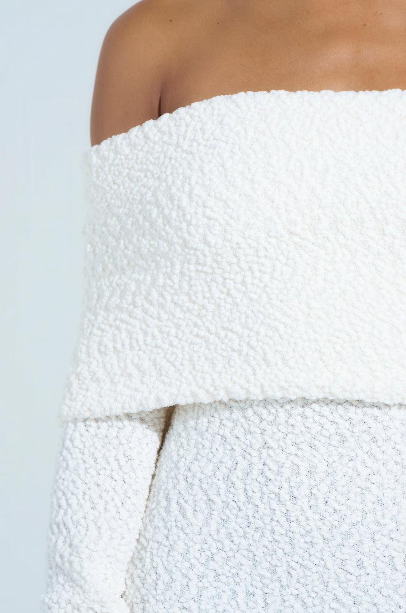 CANCELLED PLANS KNIT MIDI DRESS Product Image