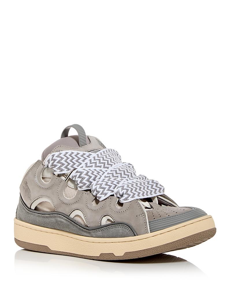 Lanvin Mens Curb Low Top Sneakers Product Image