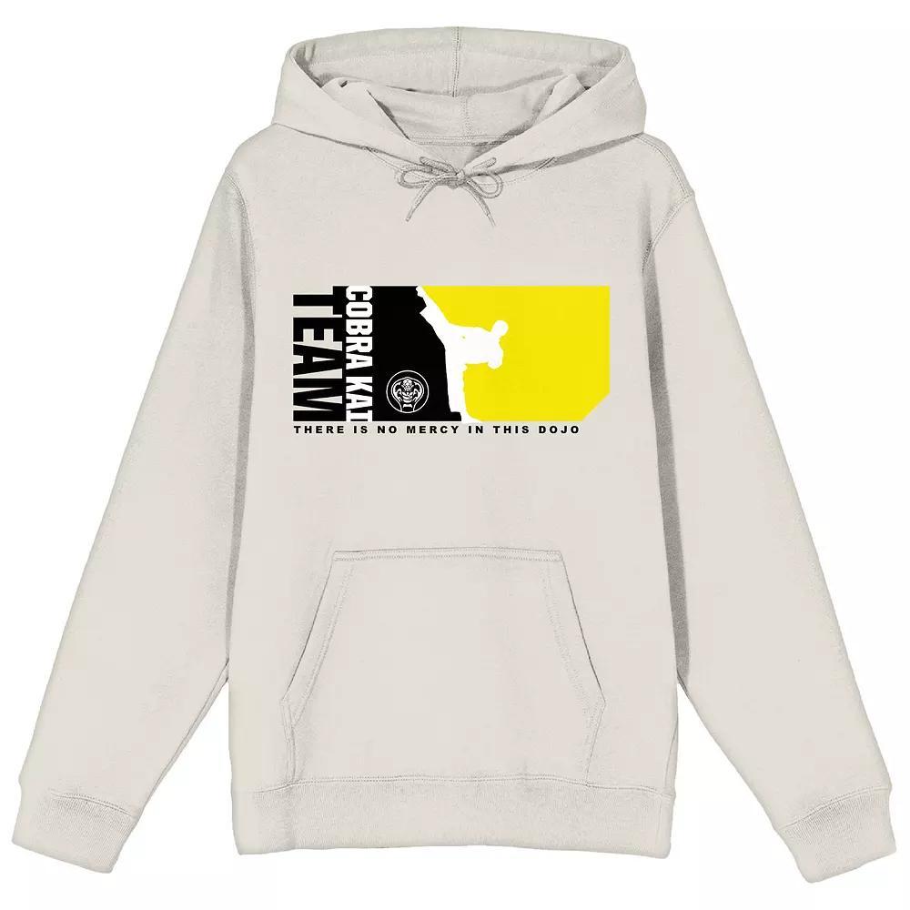 Men's Cobra Kai Team Cobra Kai Hoodie, Size: Large, White Product Image