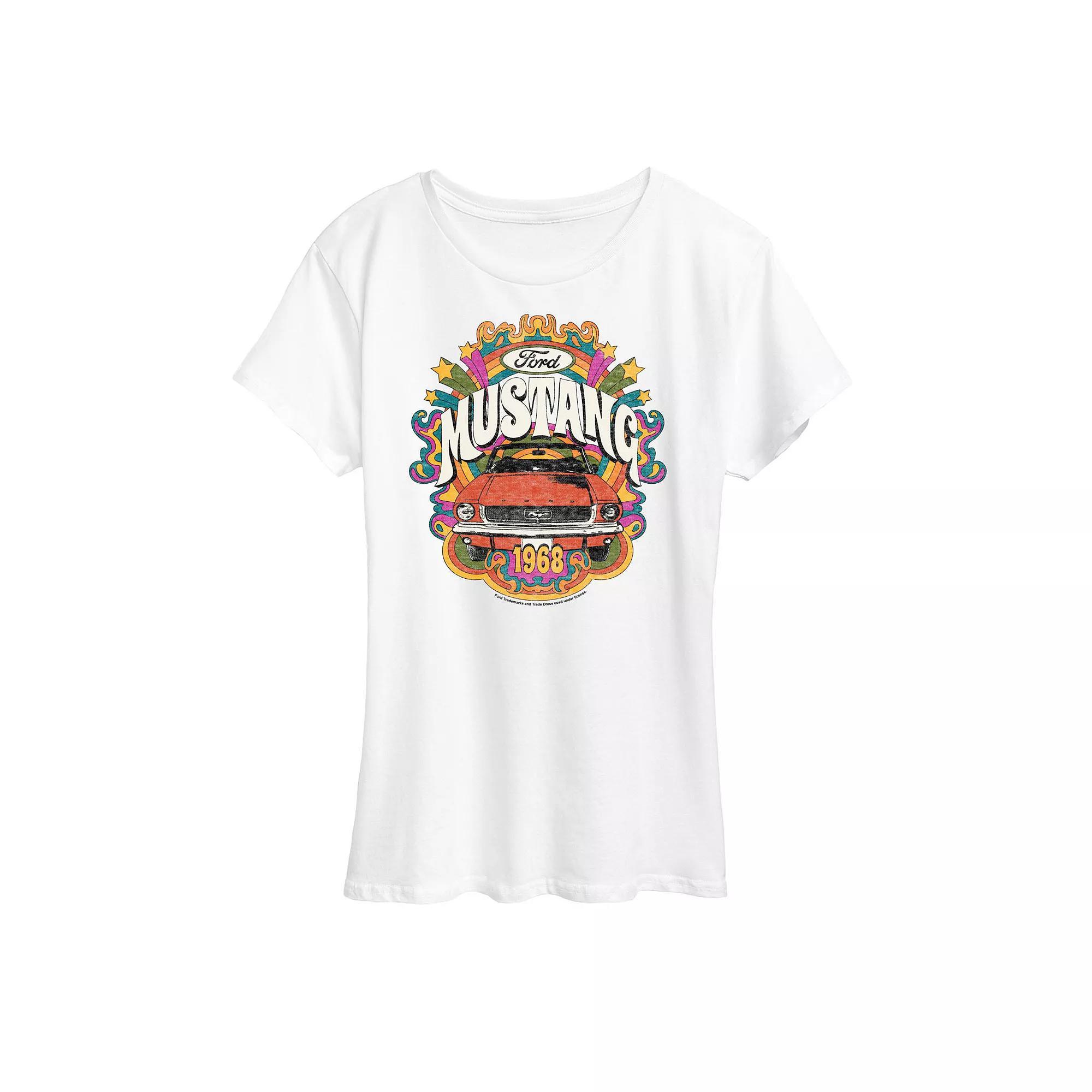 Women's Ford 1968 Ford Mustang Graphic Tee,  Product Image