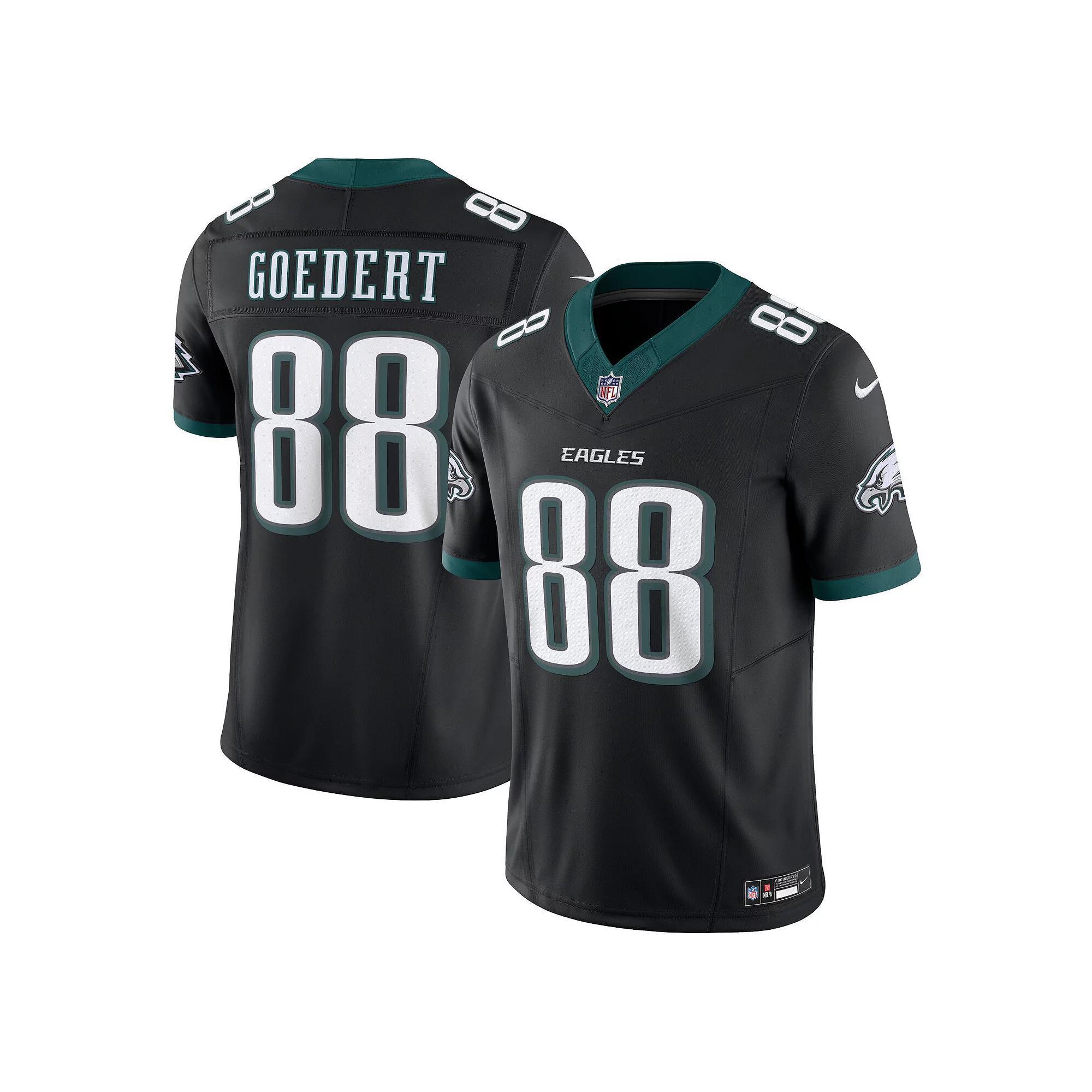 Men's Nike Dallas Goedert Black Philadelphia Eagles Alternate Vapor F.U.S.E. Limited Jersey,  Product Image