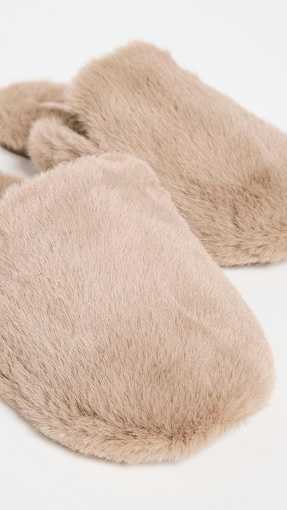 Eberjey Plush Mule Slippers | Shopbop Product Image