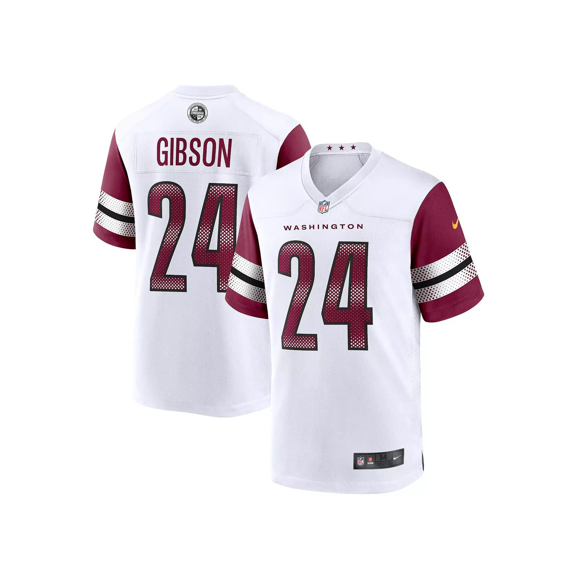 Men's Nike Antonio Gibson White Washington Commanders Game Jersey, Size: 3XL, Wft White Product Image