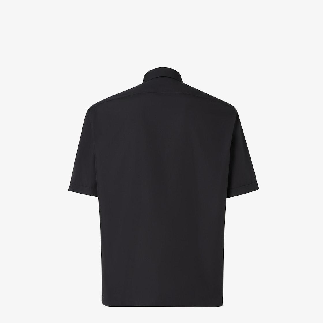 Shirt Black cotton shirt Product Image