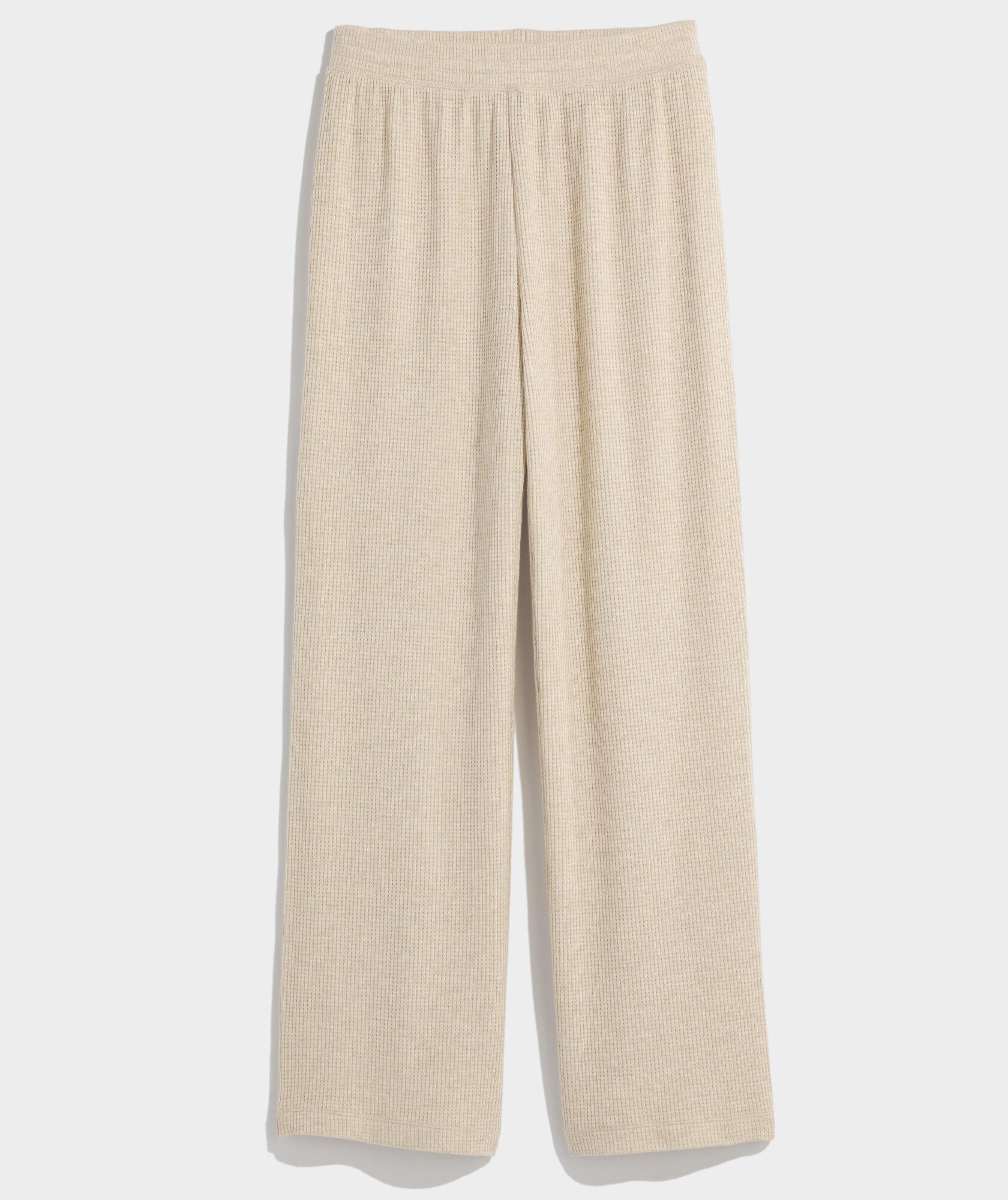 Dreamcloth® Waffle Wide Leg Pants Product Image