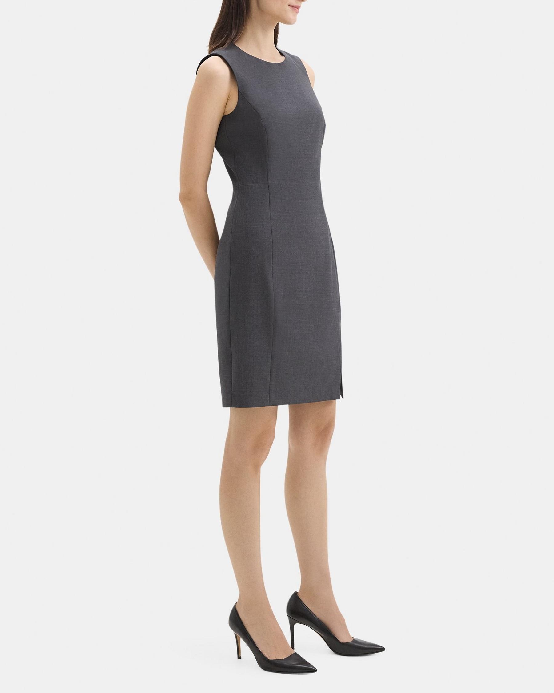 Sheath Dress in Stretch Wool Product Image