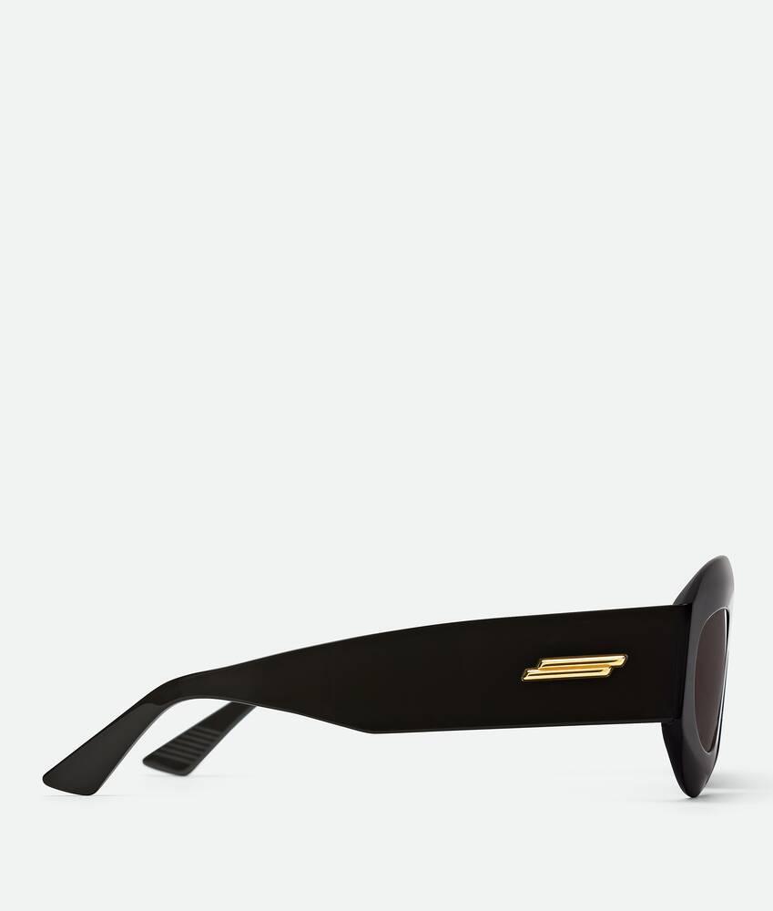Ultrathin Shield Sunglasses in Black/black/grey Product Image