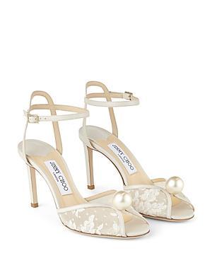 Jimmy Choo Womens Sacora 85 Ankle Strap High Heel Sandals Product Image