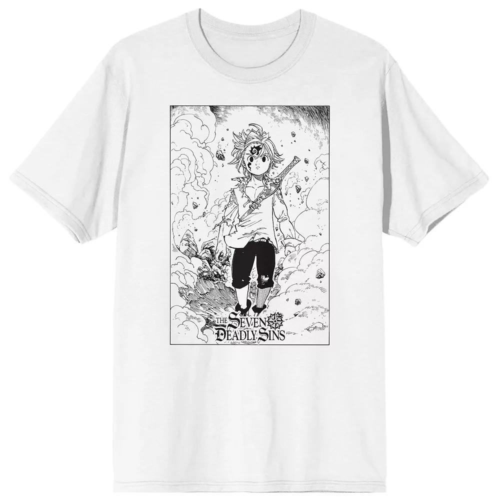 Men's Seven Deadly Sins Manga Short Sleeve Graphic Tee,  Product Image
