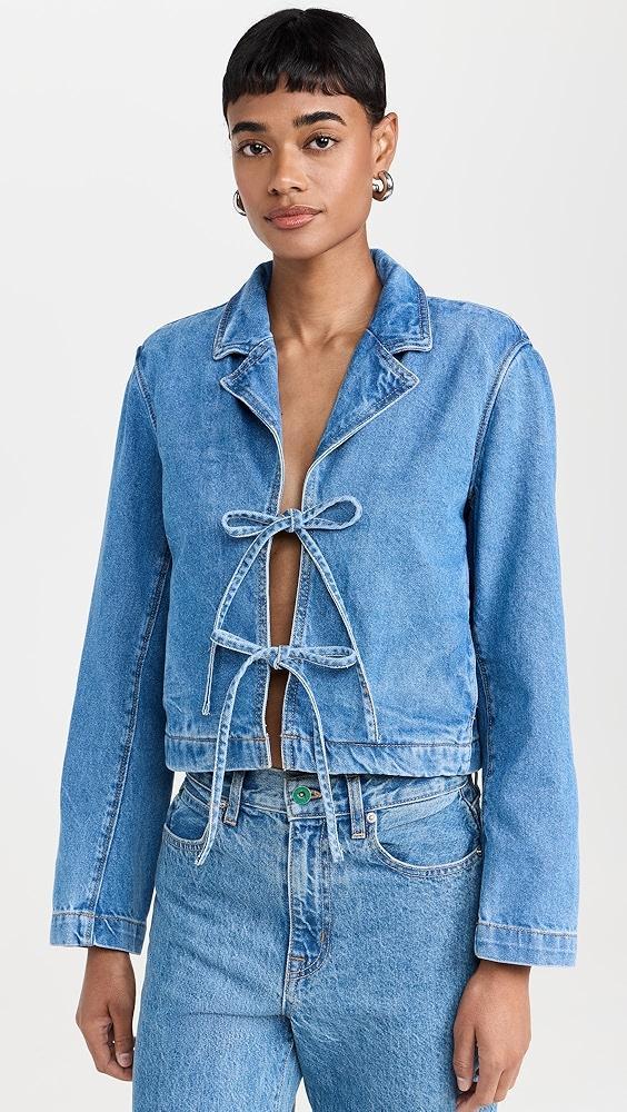 KITRI Cressida Denim Blazer | Shopbop Product Image