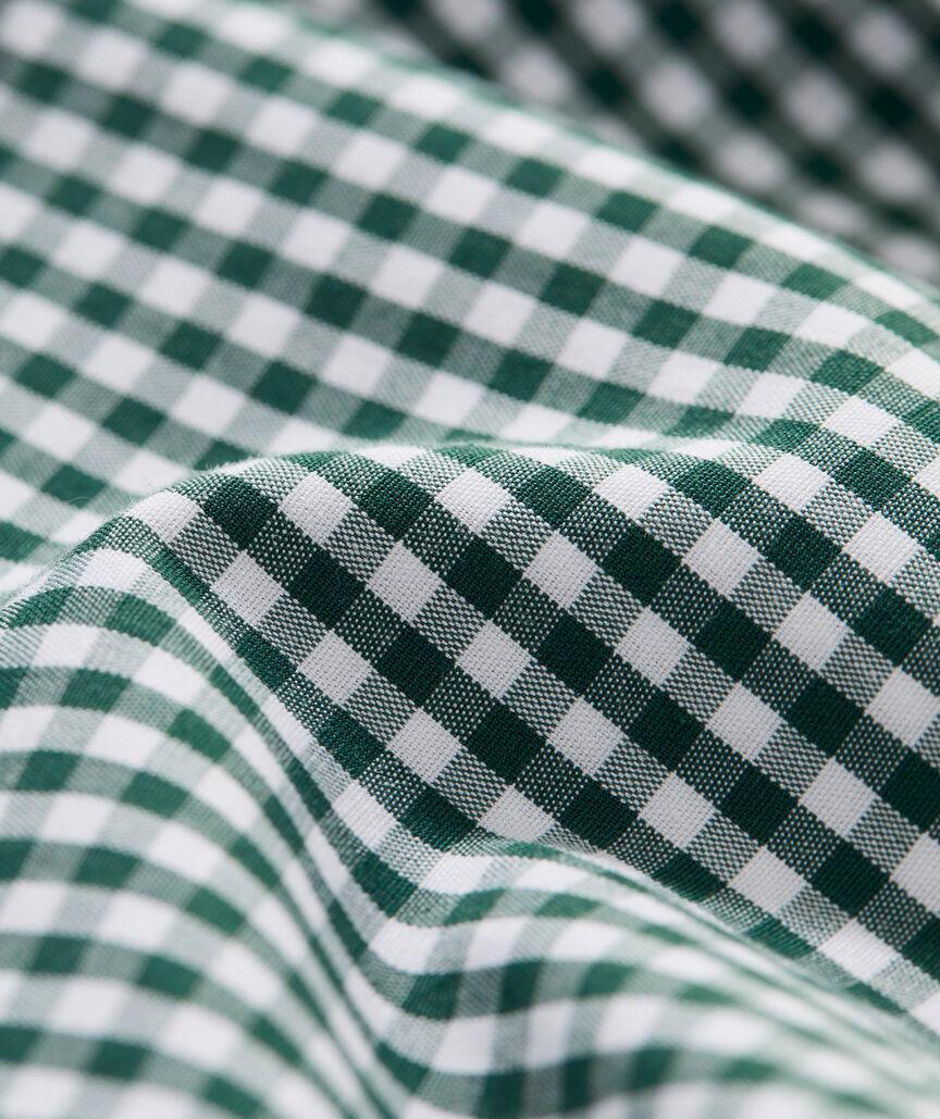 Stretch Poplin Gingham Shirt Product Image