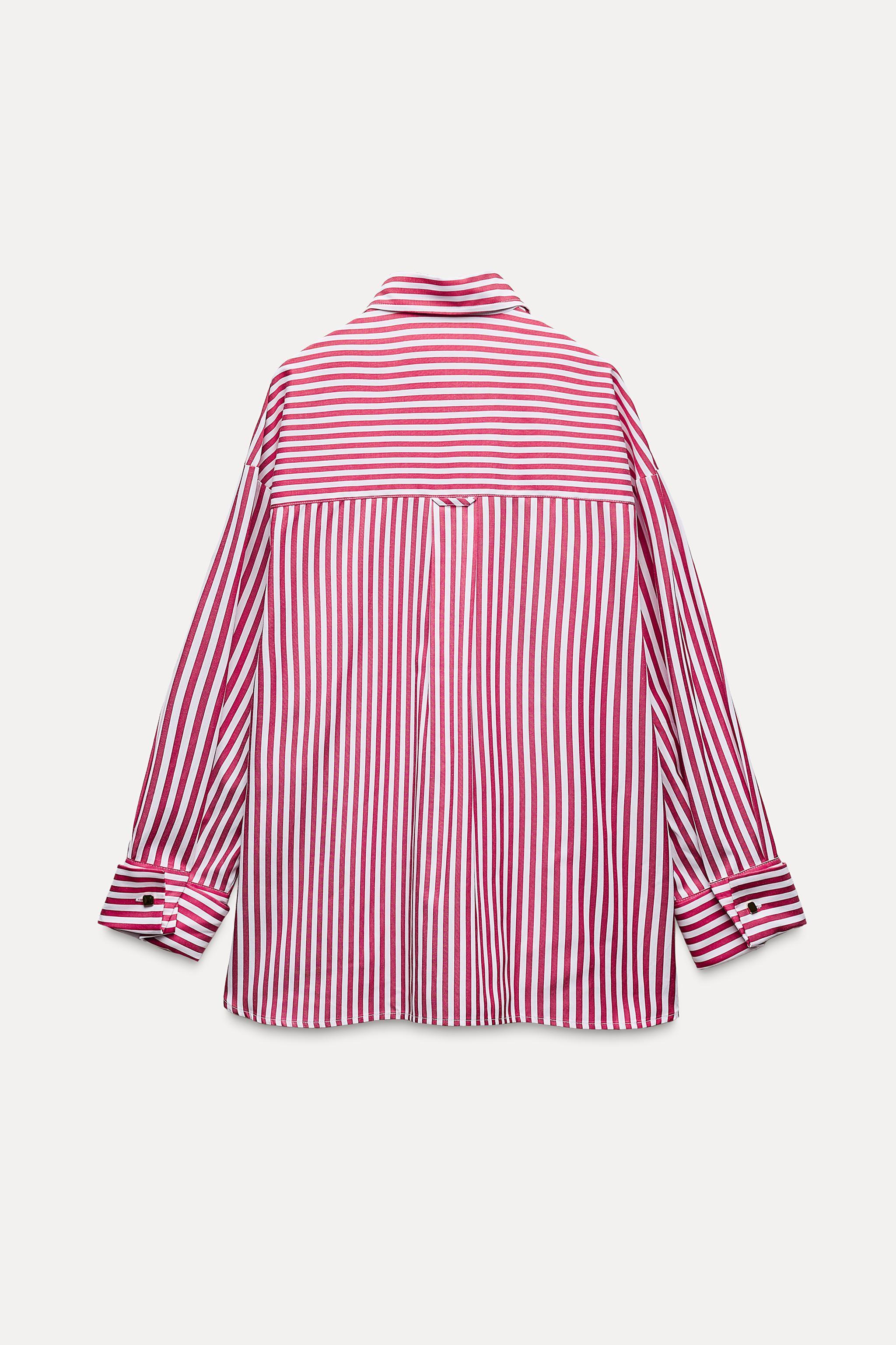 OVERSIZED STRIPED SHIRT Product Image