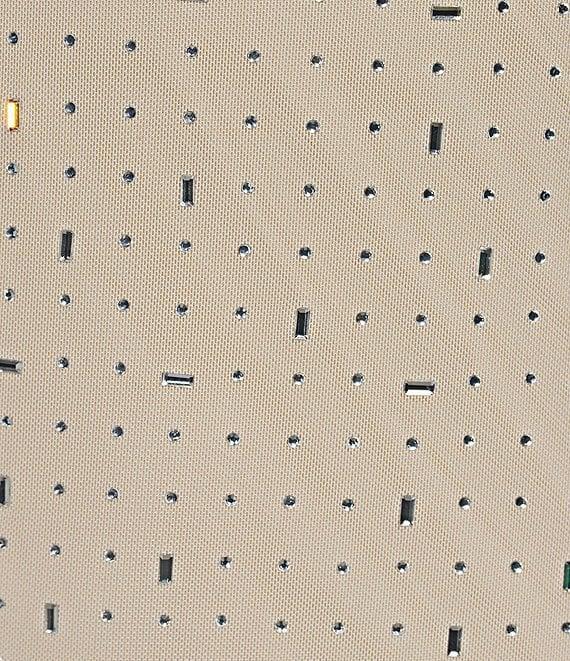 Gianni Bini Tilly Rhinestone Mesh Crew Neck Long Sleeve Midi Dress Product Image