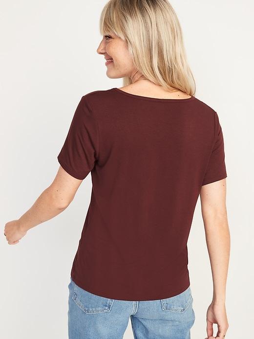 Luxe V-Neck T-Shirt Product Image