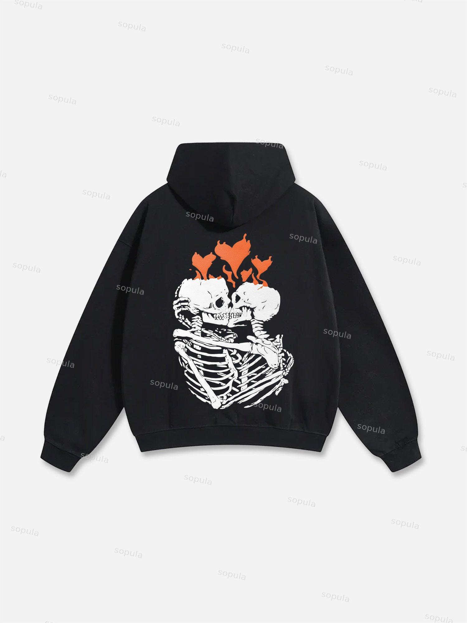 Sopula Til Death Do Us Part Graphic Hoodie Product Image