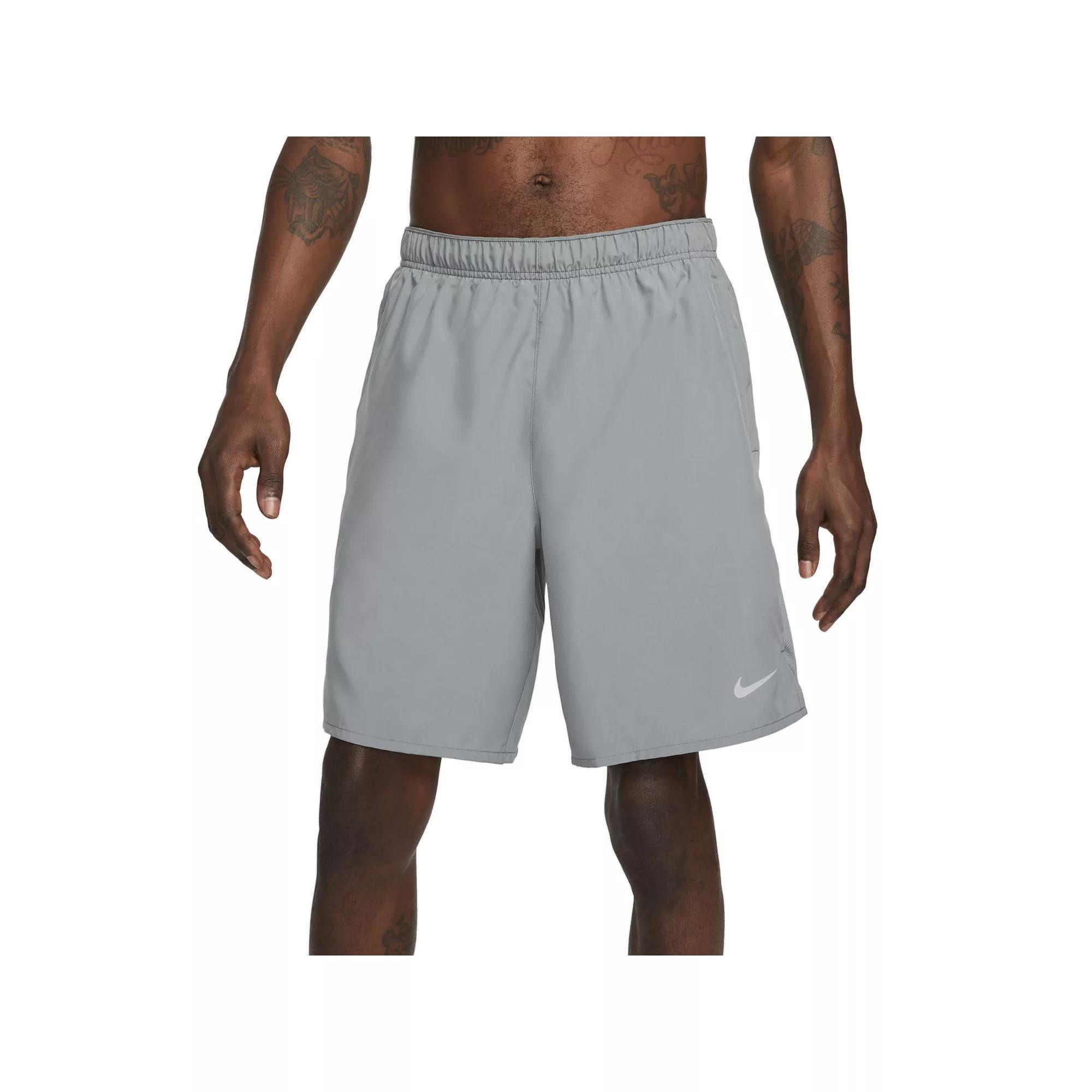 Men's Nike Dri-FIT Challenger 9-in. Unlined Running Shorts, Size: XXL, Grey Gray Product Image