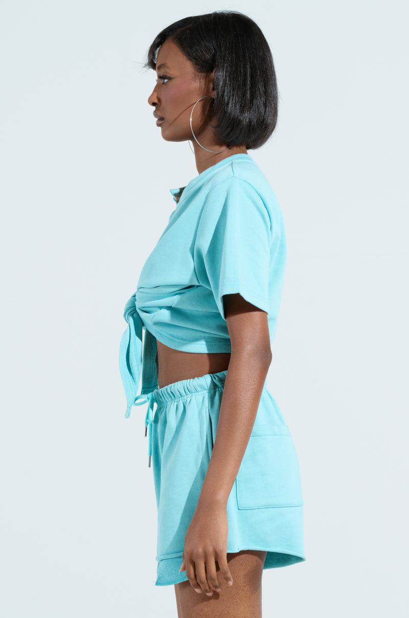 FRESH AIR TIE FRONT TOP Product Image