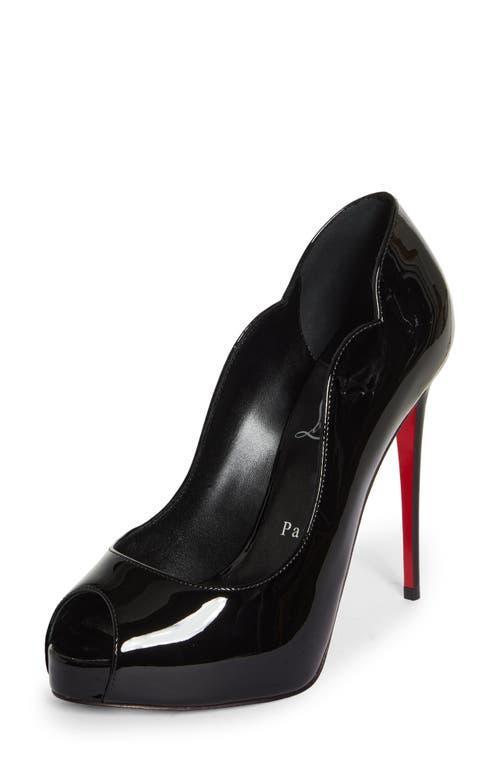 Womens Hot Chick Alta 120MM Patent Leather Pumps Product Image