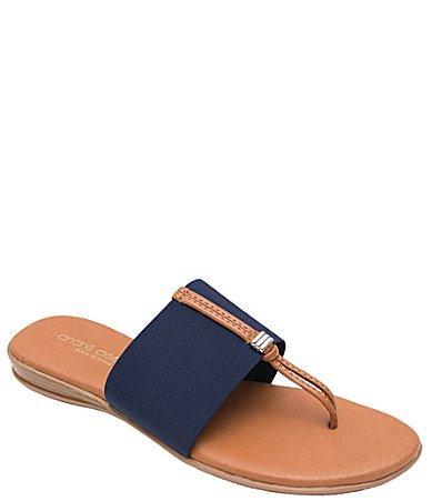 Andre Assous Nice Stretch Thong Sandals Product Image