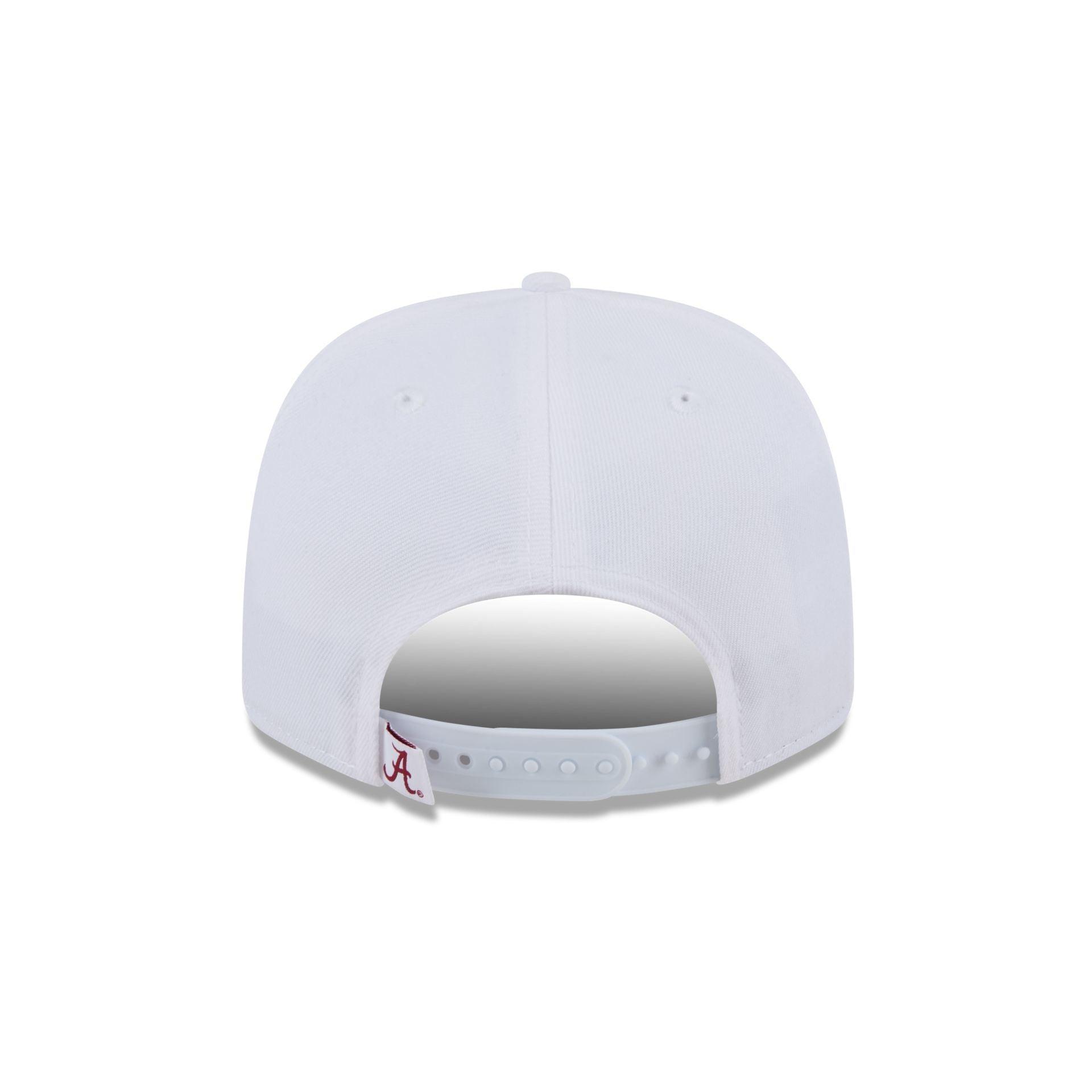 Alabama Crimson Tide Basic White 9SEVENTY Stretch-Snap Hat Male Product Image