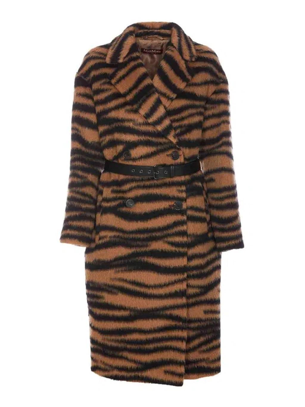 MAX MARA Brown Vidim Coat Product Image