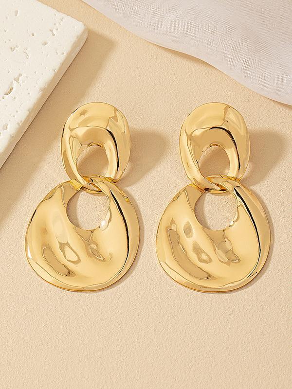 Geometric Drop Earrings Product Image