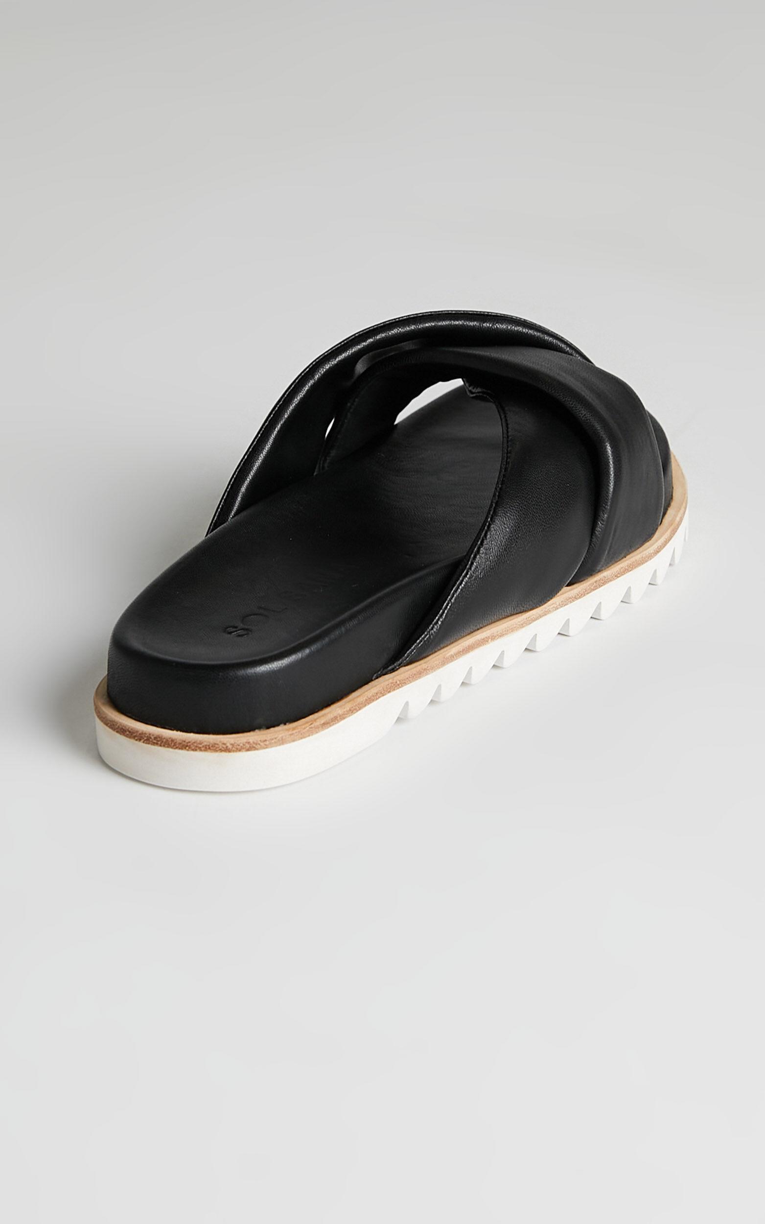 Sol Sana - Avalyn Slides in Black Product Image