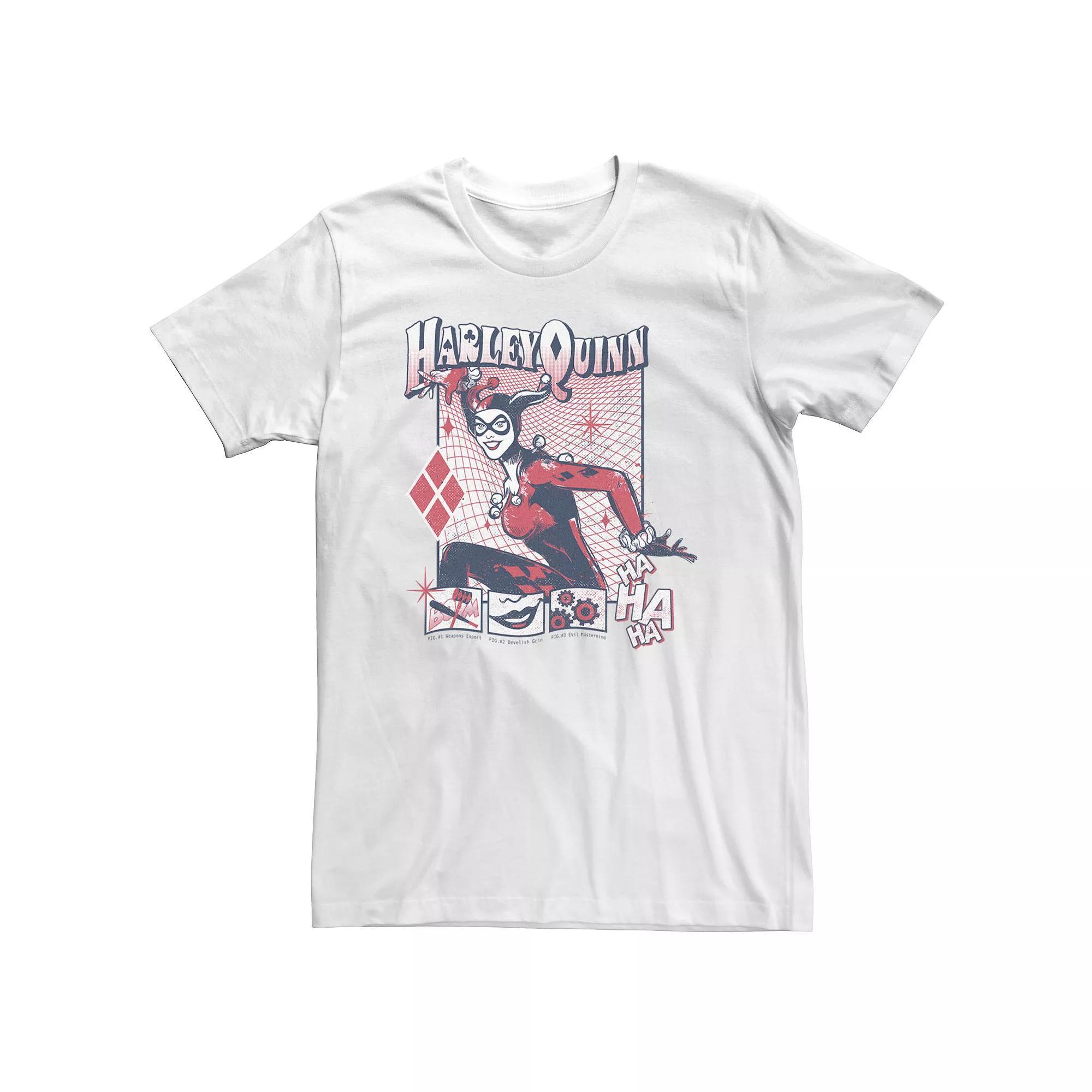 Big & Tall DC Comics Batman Harley Quinn Trip Tee, Men's,  Product Image