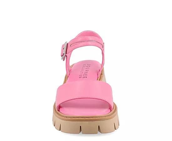 Journee Collection Womens Tillee Platform Sandal Product Image