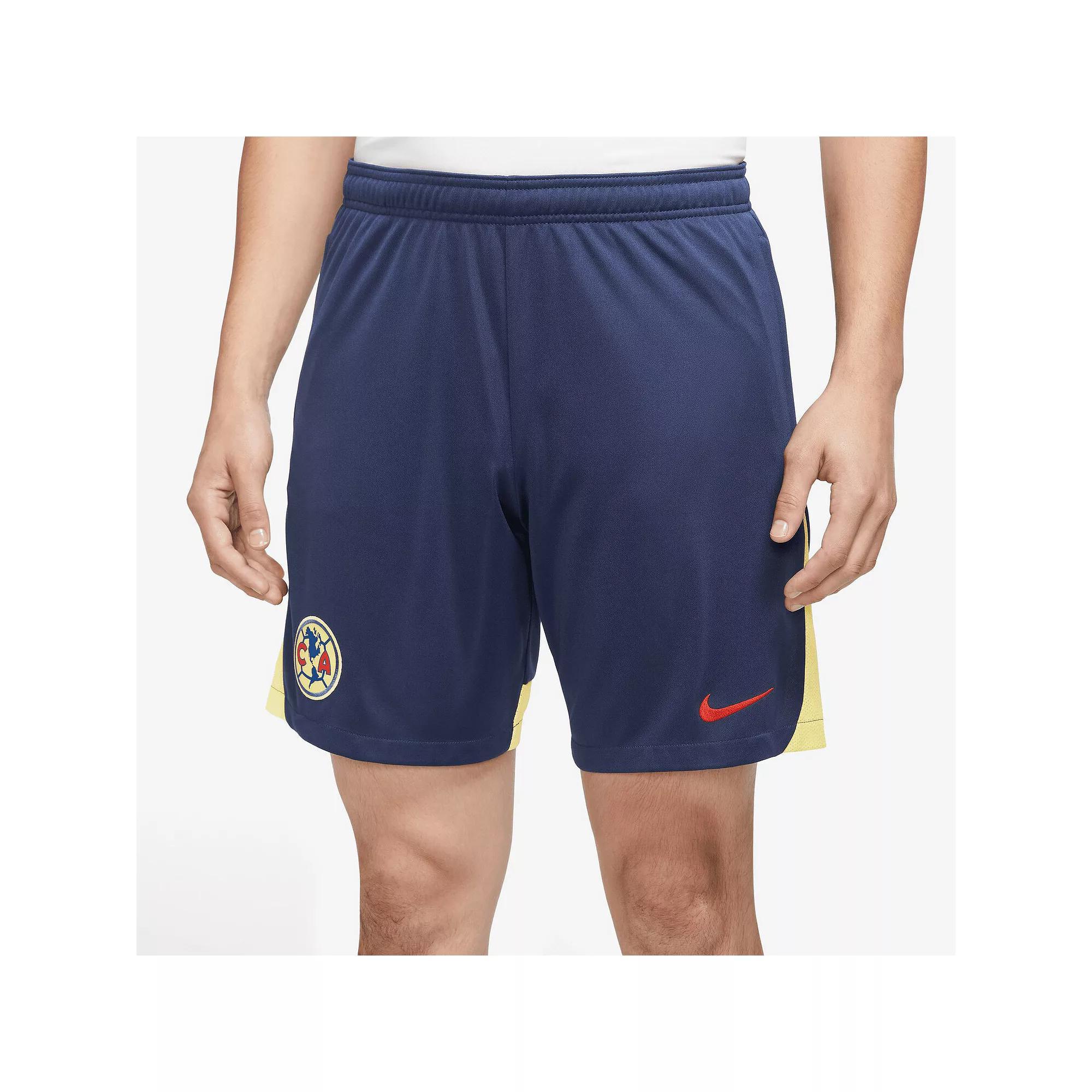 Men's Nike Navy Club America Academy Pro Performance Shorts, Size: Small, Caf Blue Product Image