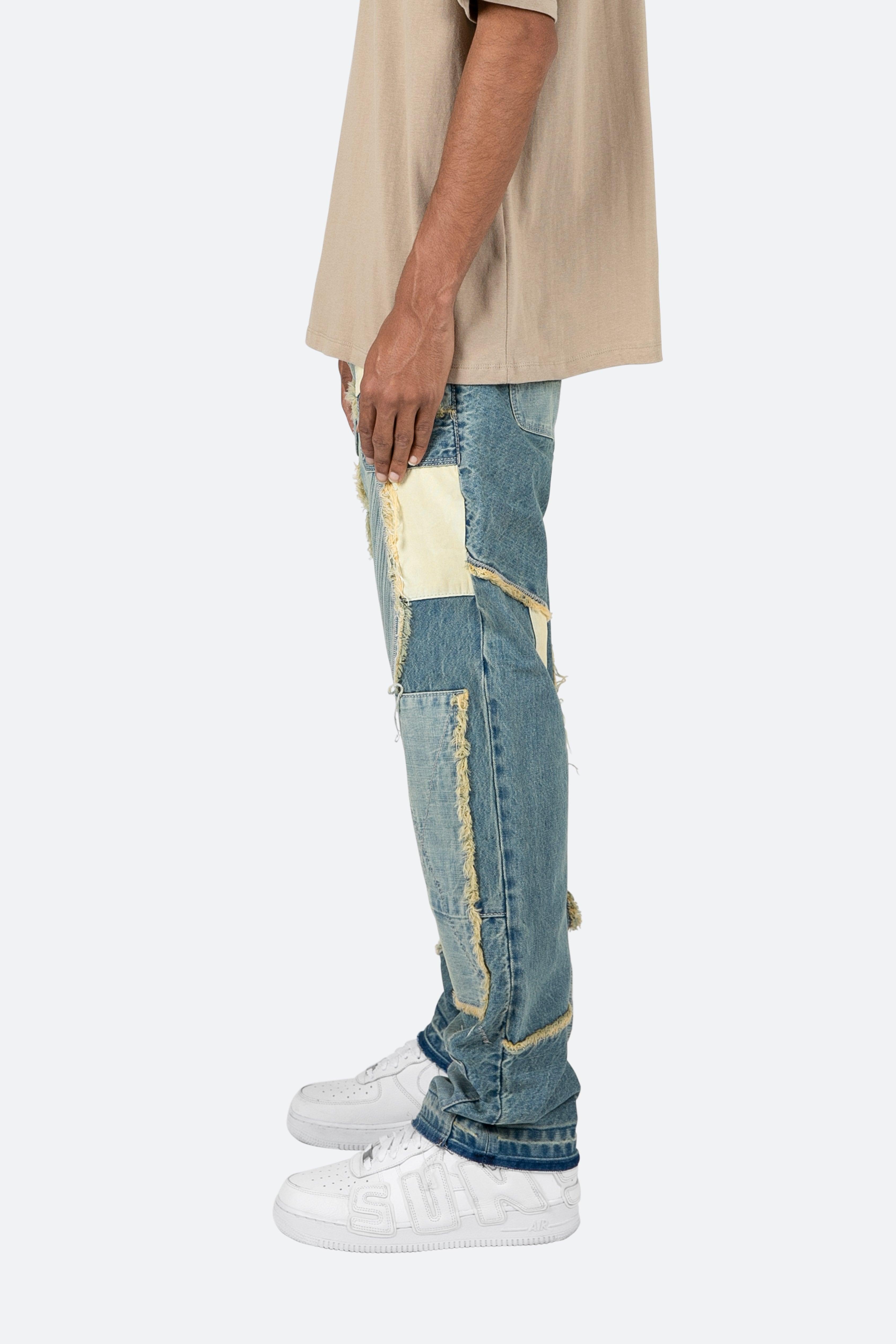 V164 Baggy Denim - Vintage Blue Product Image