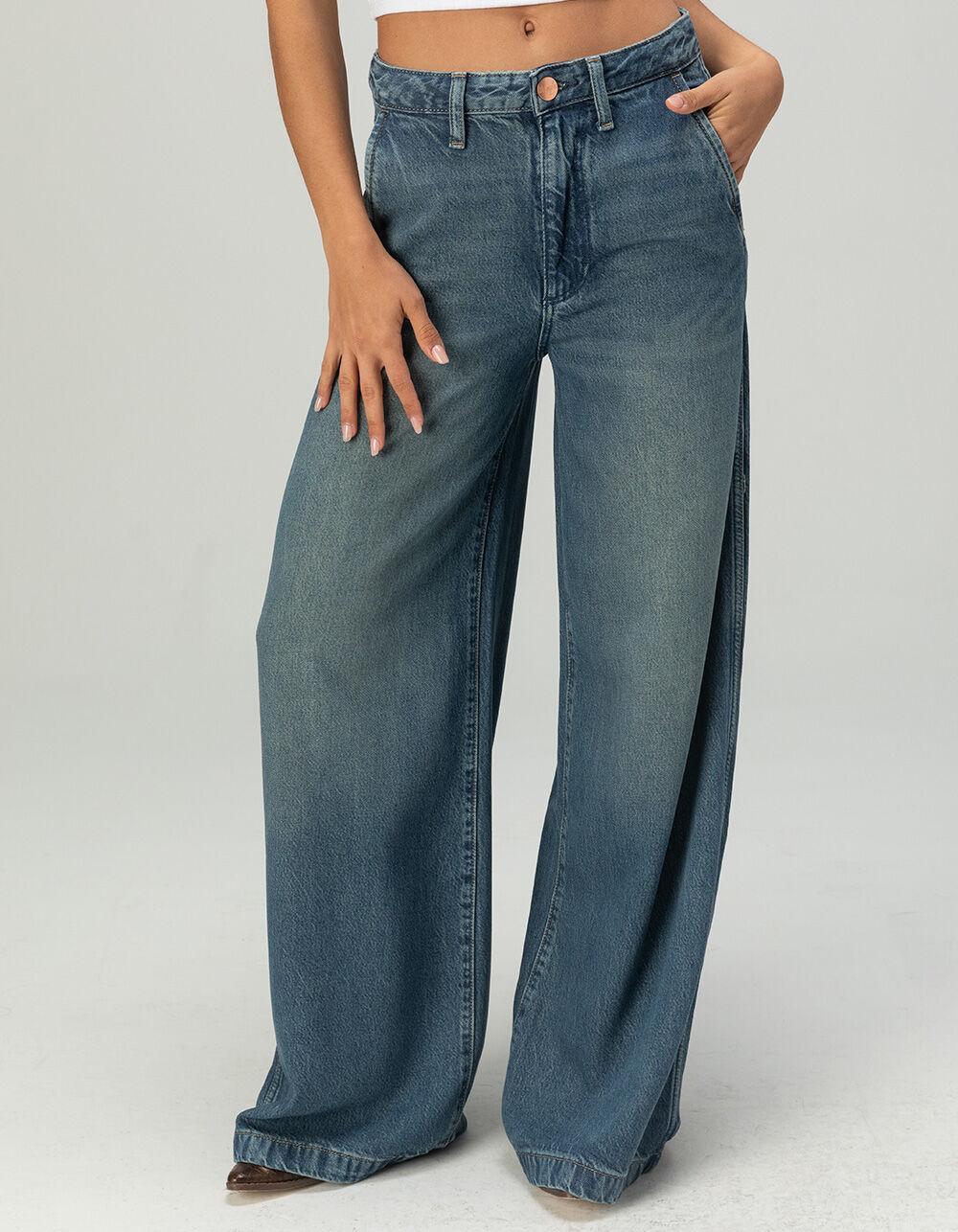 WRANGLER High Rise Womens Trouser Jeans Product Image