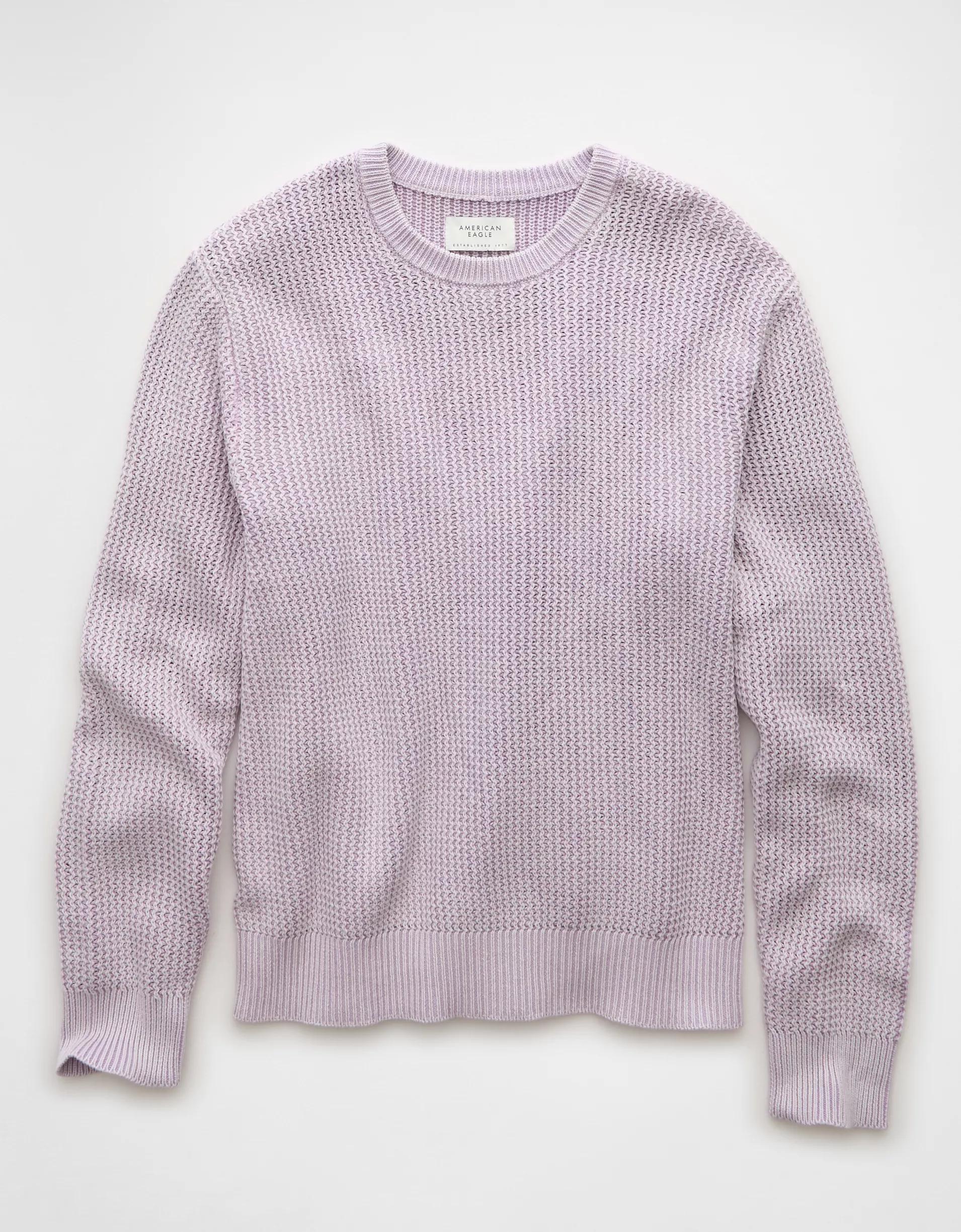AE Lightweight Textured Sweater Product Image